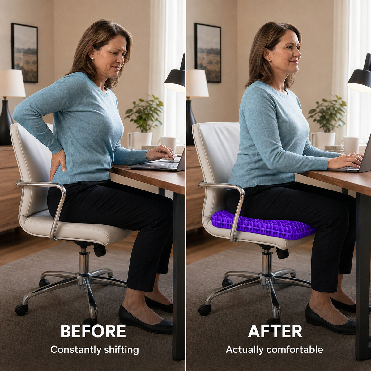 ComfortCloud  Gel Seat Cushion