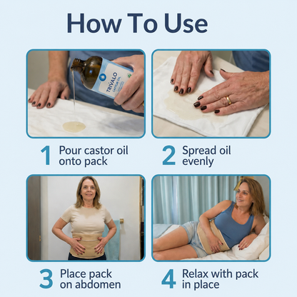 Trivalo Castor Oil Pack