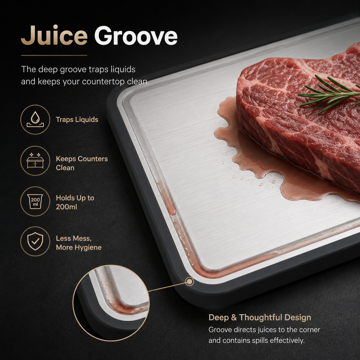 Trivalo Titanium Cutting Board